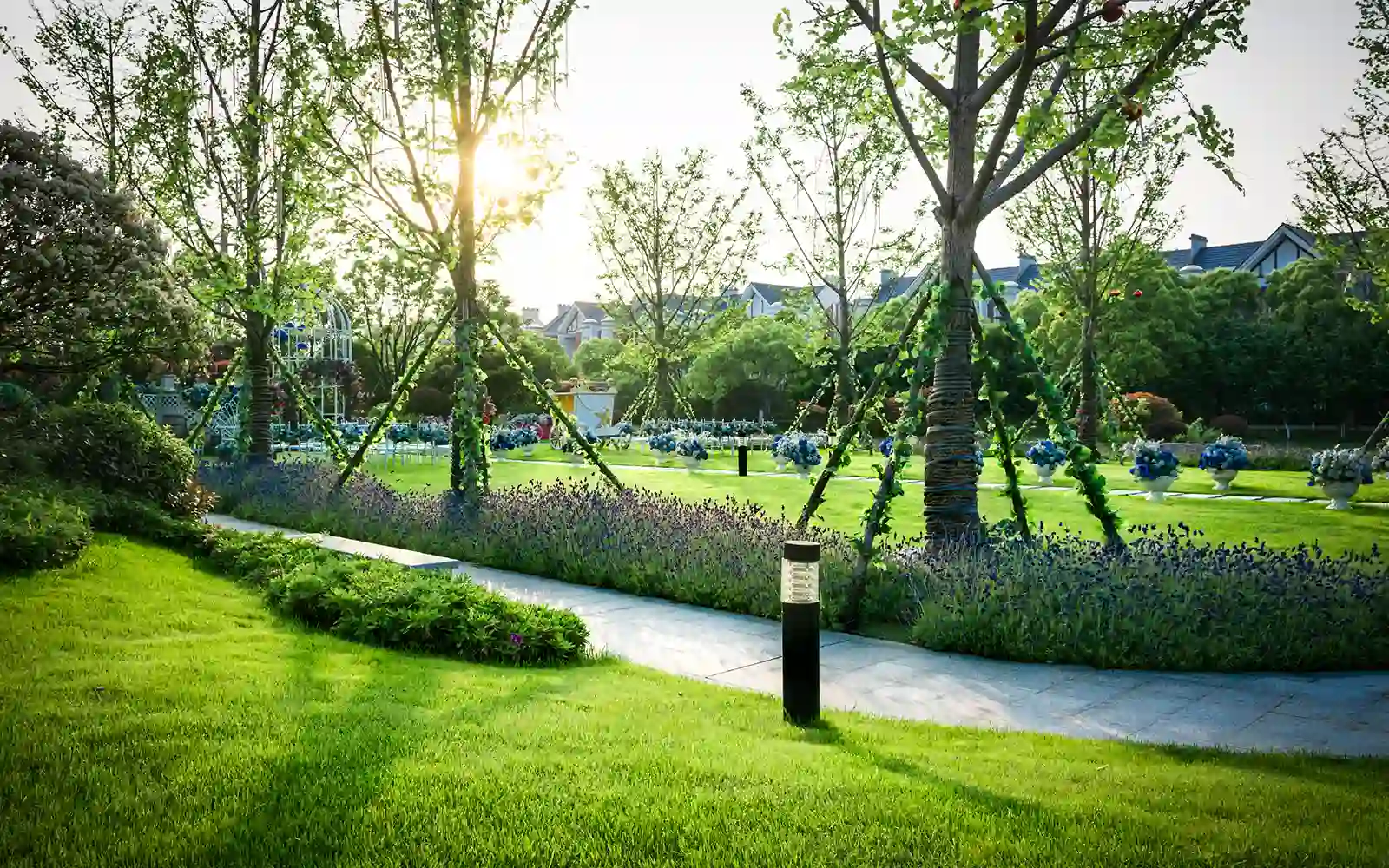 Estate and park landscaping